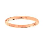 2mm Augustin Thin Rose Gold  Tungsten Carbide Ring