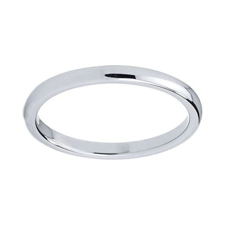 3mm Samuel Slim Silver Tungsten Carbide Ring