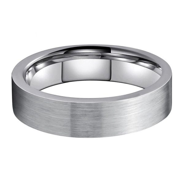Ace Classic Plain Tungsten Carbide Rings