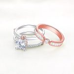 Adalyn Sterling Silver Wedding Ring Set
