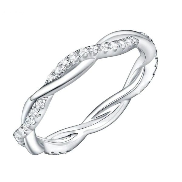 Adriana Sterling Silver Ring For Women With CZ Stones