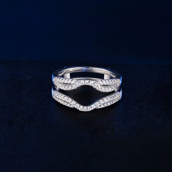Amalia Sterling Silver Wrap Guard Ring
