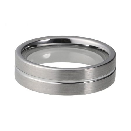 Andres Classic Simple Tungsten Carbide Wedding Engagement Rings