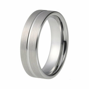 Andres Classic Simple Tungsten Carbide Wedding Engagement Rings
