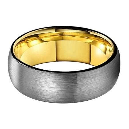 Anthony Two Tone Tungsten Carbide Ring