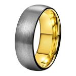 Anthony Two Tone  Tungsten Carbide Ring