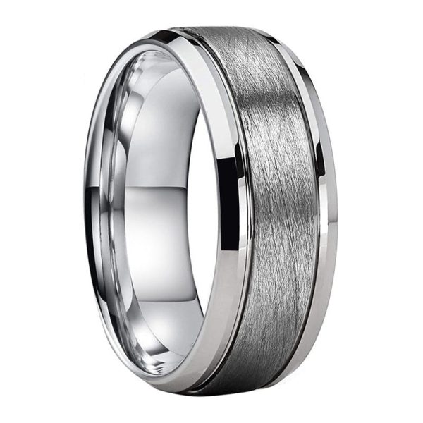 Ardonis Classic Simple Tungsten Carbide Wedding Engagement Rings