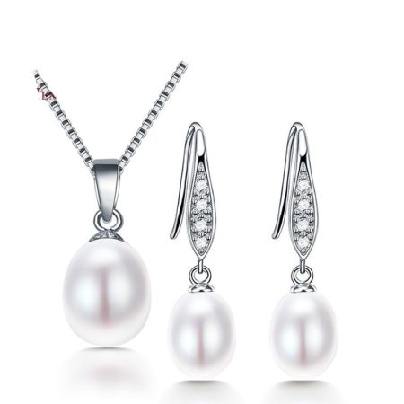 Ariana Natural Freshwater Earrings Pearl Jewelry Sets 