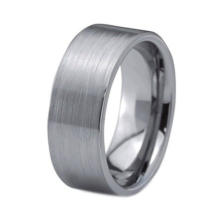 Artemis Classic Plain Tungsten Carbide Wedding Rings For Men