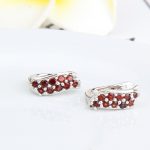 Avery Natural Garnet Gemstone Jewelry Sets