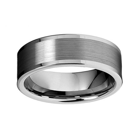 Blake Classic Simple Tungsten Carbide Wedding Engagement Rings