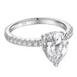 Celeste Sterling Silver  Engagement Rings