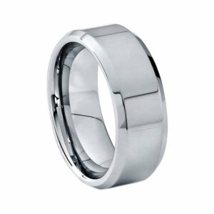 Charlie Classic Plain Tungsten Carbide Rings With Comfort Fit