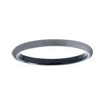 Connor 2mm Thin Black Tungsten Carbide Wedding Band