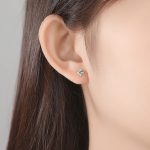 Cora  Small Stud Earrings For Women And Girls In Sterling Silver
