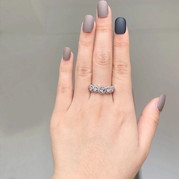Delaney Sterling Silver  Engagement Rings