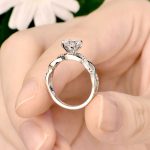Elliana Sterling Silver  Engagement Rings
