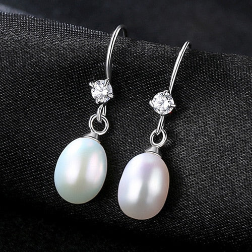 Freshwater Pearl Drop Earrings 