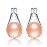 Freshwater pearl stud earrings for women