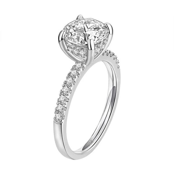Hanna 1.8Ct Sterling Silver Ring