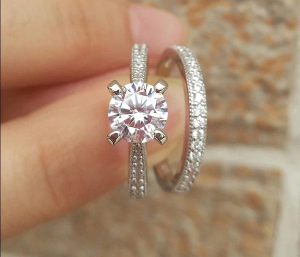 Hope Sterling Silver  Engagement Rings