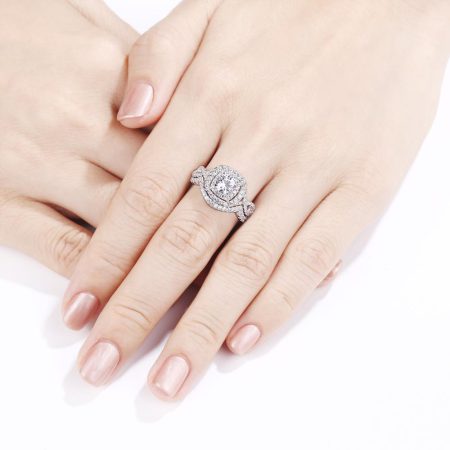 Jane Sterling Silver Engagement Rings