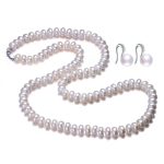 Julia Natural Freshwater Necklace  Earrings  Pearl Jewelry Sets