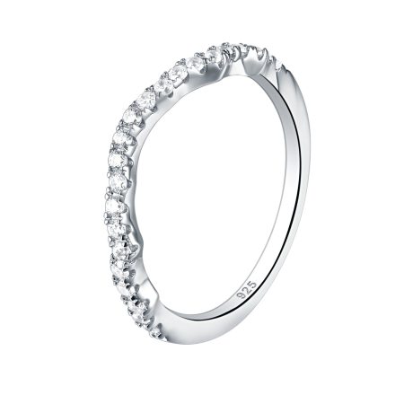 Kamila Sterling Silver Stackable  Band