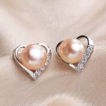 Katherine Freshwater Pearl Studs In Silver