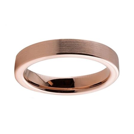 Kenneth Rose Gold Tungsten Carbide Ring