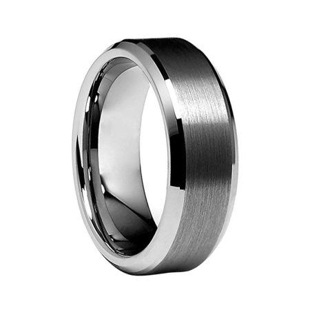 Leon Classic Plain Tungsten Carbide Rings