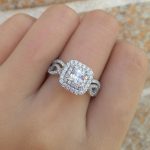 Lia Sterling Silver  Engagement Rings