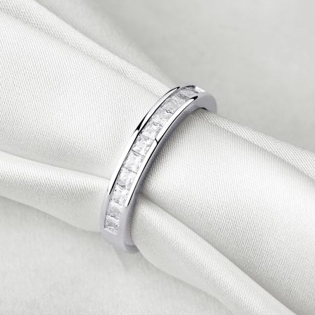 Logan Sterling Silver Stackable Band