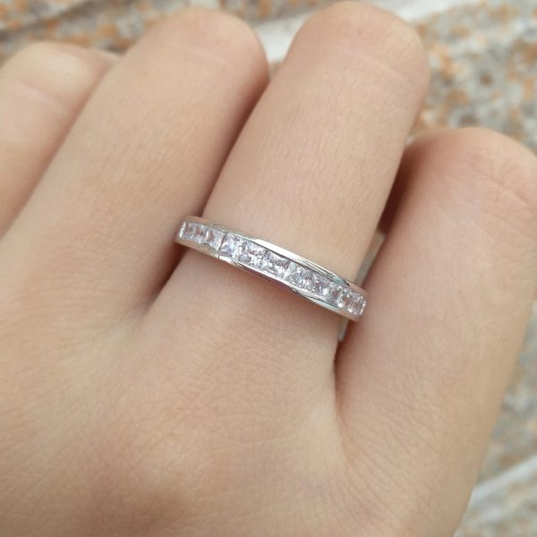 Logan Sterling Silver Stackable Band