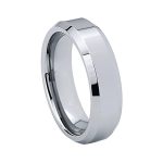 Lucas Classic Simple Tungsten Carbide Wedding Engagement Rings
