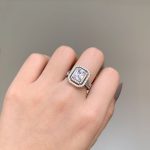 Maci Sterling Silver Emerald Cut Ring