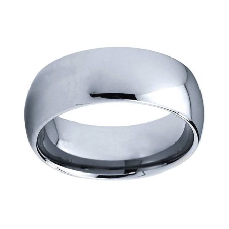 Marc Classic Plain Tungsten Carbide Wedding Band