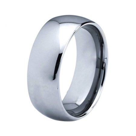 Marc Classic Plain Tungsten Carbide Wedding Band