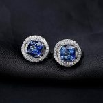 Meghan Natural Iolite Blue Mystic Quartz Gemstone Jewelry Sets
