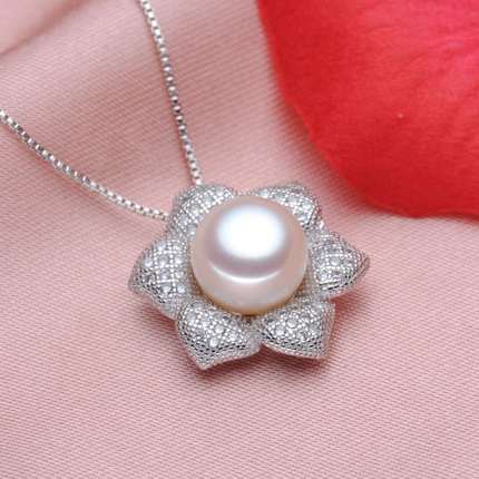 Melanie Natural Freshwater Necklace Earrings Pearl Jewelry Sets