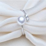Melinda Freshwater Ring Earrings Necklace  Pearl Jewelry Sets 