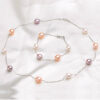 Millicent Freshwater Pearl Necklace Bracelet Jewelry Sets