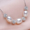 Multicolor Freshwater Pearl Necklace Bracelet Earrings Jewelry Sets