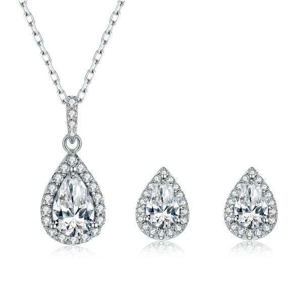Natalia Moissanite Gemstone Jewelry Sets
