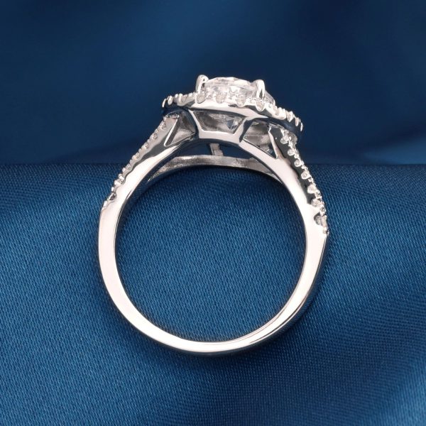 Oakley Oval Shape  Sterling Silver Ring