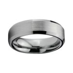 Oscar Classic Simple Tungsten Carbide Wedding Engagement Rings