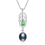 Sterling Silver Natural Freshwater Pearl Necklace