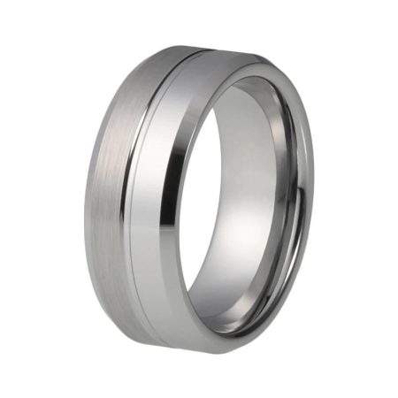 Tucker Classic Plain Tungsten Carbide Rings