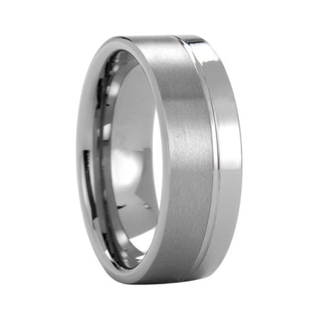 Victor Classic Plain Tungsten Carbide Rings