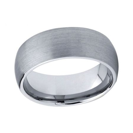 Walker Classic Plain Tungsten Carbide Rings With Comfort Fit